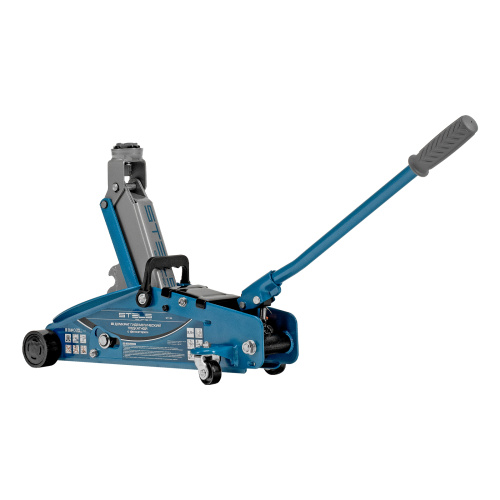 Домкрат гидравлический подкатной с фиксатором, 2.5 т, Safety Pin, 140-385 мм, в кейсе Stels по ценам производителя в Челябинске с доставкой по всей России