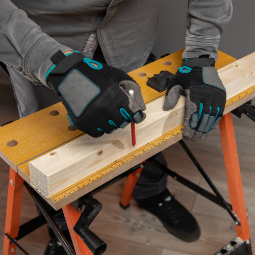 Верстак-тиски, 640 х 520 х 790 мм, портативный Sparta по ценам производителя в Челябинске с доставкой по всей России