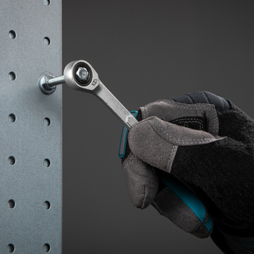 Ключ комбинированный трещоточный, 8 мм, количество зубьев 100 Gross по ценам производителя в Челябинске с доставкой по всей России