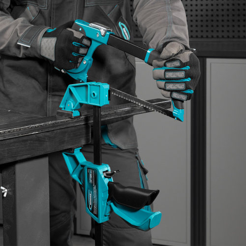 Струбцина реечная, быстрозажимная, пистолетного типа, пошаговый механизм, пластиковый корпус, 600мм Gross по ценам производителя в Челябинске с доставкой по всей России