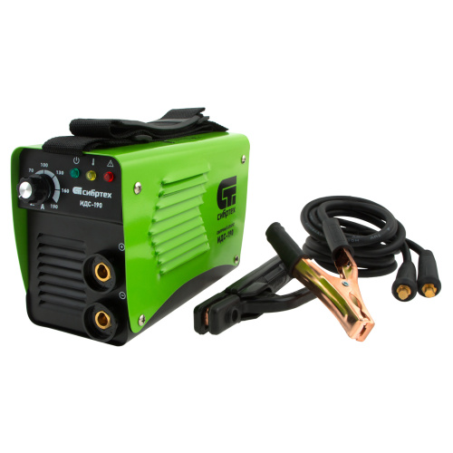 Аппарат инверторный дуговой сварки ИДС-190, 190 А, ПВ 80%, диаметр электрода 1.6-4 мм Сибртех по ценам производителя в Челябинске с доставкой по всей России