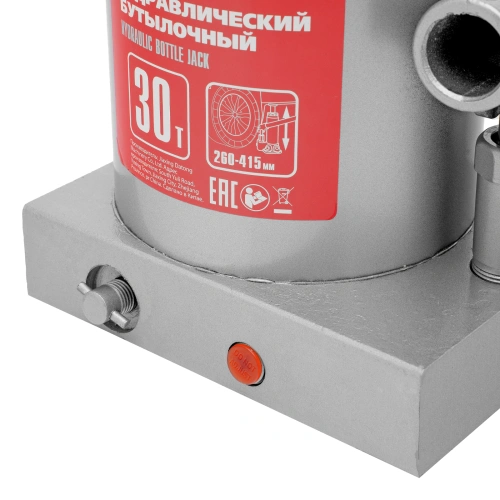 Домкрат гидравлический бутылочный, 30 т, высота подъема 260-415 мм Matrix купить в Москве с доставкой по всей России | ProtosMarket.ru