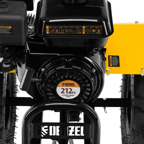 Мотоблок DPT-270X, 7 л.с, дисковое сцепление, ширина 90 см, глубина 35 см, фрез 3 х 4, ВОМ, передачи 2В/1Н Denzel по ценам производителя в Челябинске с доставкой по всей России