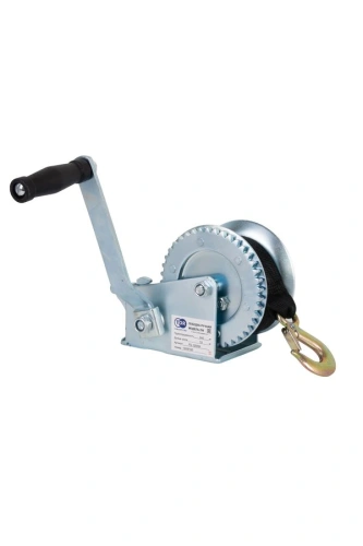 Лебедка ручная барабанная с лентой  0,54т 10 м оцинкованная TOR FD по ценам производителя в Челябинске с доставкой по всей России