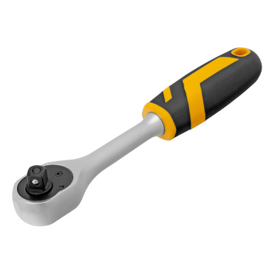 Ключ-трещотка 3/8", 90 зубьев, с быстрым сбросом, CrV Denzel по ценам производителя в Челябинске с доставкой по всей России