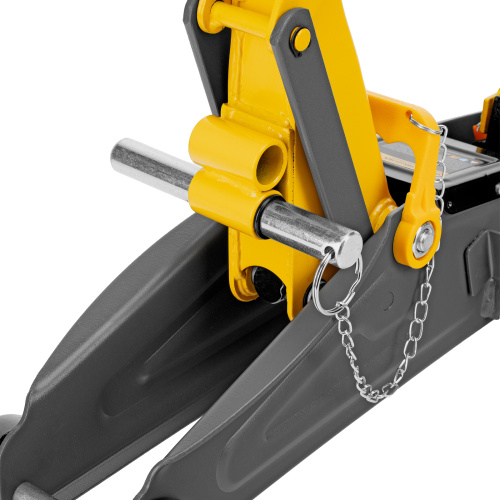 Домкрат гидравлический подкатной с фиксатором, 2 т, 130-330 мм Denzel по ценам производителя в Челябинске с доставкой по всей России