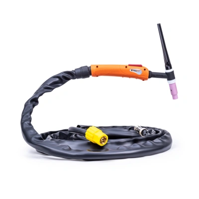 FoxWeld Горелка UnoTIG-17 4м (разъем М16, с кнопкой, пр-во FoxWeld/КНР) купить в Москве с доставкой по всей России | ProtosMarket.ru