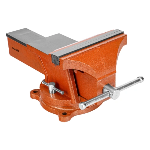 Тиски слесарные, 200 мм, поворотные, с наковальней Sparta по ценам производителя в Челябинске с доставкой по всей России