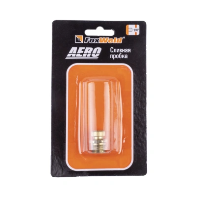 Сливная пробка - внешняя резьба 1/4 AERO по ценам производителя в Челябинске с доставкой по всей России