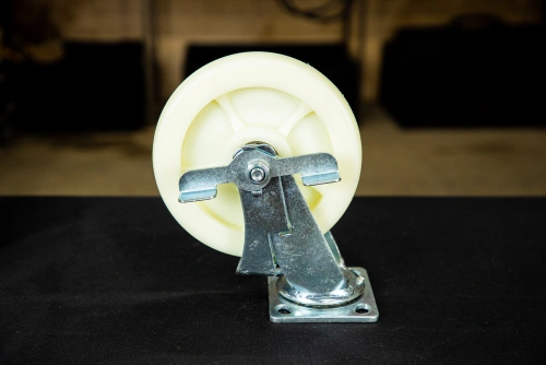 Колесо большегрузное поворотное SCdnb 80 200 мм полипропиленовое с тормозом по ценам производителя в Челябинске с доставкой по всей России