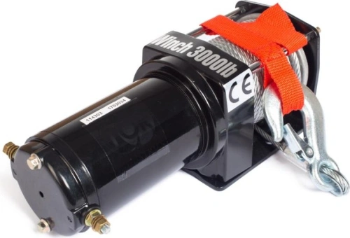 Лебедка автомобильная электрическая 1361кг  13,5м 12В TOR P3000-1A по ценам производителя в Челябинске с доставкой по всей России