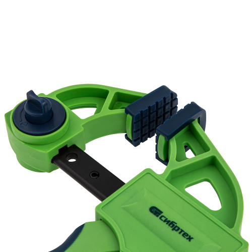 Струбцина F-образная, быстрозажимная, 600 х 70 х 820 мм, пластиковый корпус, фиксатор, двухкомпонентная рукоятка Сибртех по ценам производителя в Челябинске с доставкой по всей России