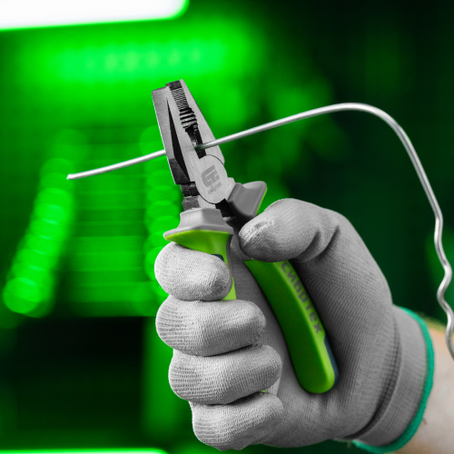 Плоскогубцы комбинированные, 160 мм, фосфатирование, трехкомпонентные рукоятки Сибртех по ценам производителя в Челябинске с доставкой по всей России