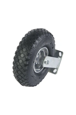 Колесо пневматическое резиновое 260 мм PRF 85 неповоротное на кронштейне по ценам производителя в Челябинске с доставкой по всей России