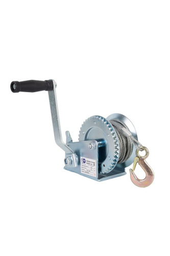 Лебедка ручная барабанная с тросом  400кг  10м оцинкованная TOR FD по ценам производителя в Челябинске с доставкой по всей России