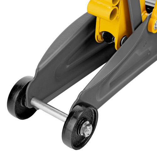 Домкрат гидравлический подкатной с фиксатором, 2 т, 130-330 мм Denzel по ценам производителя в Челябинске с доставкой по всей России