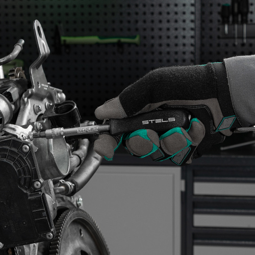 Набор инструментов, 1/4", Cr-V, S2, усиленный кейс, 47 предметов Stels по ценам производителя в Челябинске с доставкой по всей России