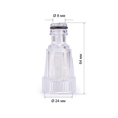 Микрофильтр для очистки грязной воды KVAZARRUS AG1 по ценам производителя в Челябинске с доставкой по всей России