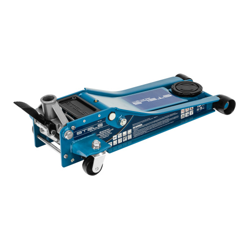 Домкрат гидравлический подкатной 3 т, быстрый подъем, Low profile quick lift, 75-505 мм, профессиональный STELS по ценам производителя в Челябинске с доставкой по всей России