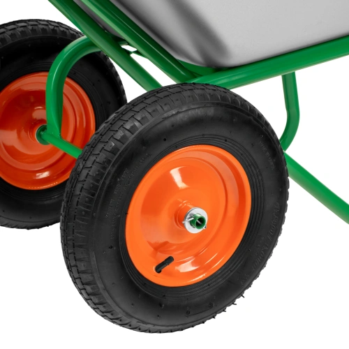 Тачка садово-строительная, 2-х колесная, усиленная, грузоподъемность 320 кг, объем 100 л Palisad по ценам производителя в Челябинске с доставкой по всей России