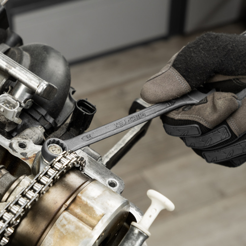 Набор ключей комбинированных, 6 - 32 мм, 22 шт., CrV, фосфатированные Сибртех по ценам производителя в Челябинске с доставкой по всей России