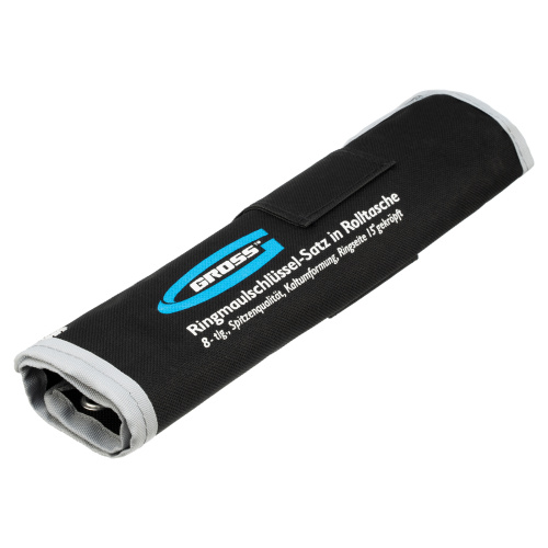 Набор ключей комбинированных 8-19 мм, 8 шт, CrV, холодный штамп Gross по ценам производителя в Челябинске с доставкой по всей России