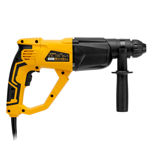 Перфоратор электрический RH-1050-26, SDS-plus, 1050 Вт, 3.2 Дж, 3 плюс 1 режим Denzel по ценам производителя в Челябинске с доставкой по всей России