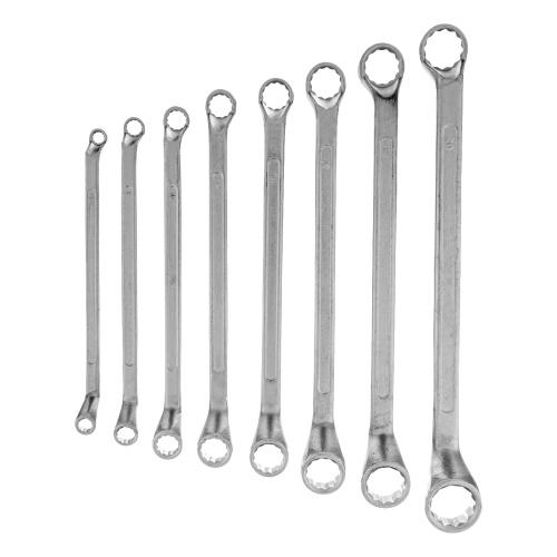 Набор ключей накидных, 6-22 мм, 8 шт, хромированные Sparta по ценам производителя в Челябинске с доставкой по всей России
