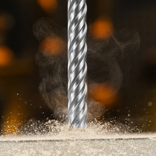 Бур по бетону, цельная крестовая пластина, 14x315 мм, SDS PLUS Denzel по ценам производителя в Челябинске с доставкой по всей России