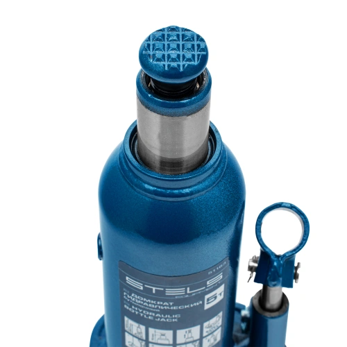 Домкрат гидравлический бутылочный, 5 т, h подъема 207-404 мм Stels по ценам производителя в Челябинске с доставкой по всей России