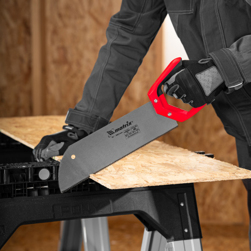 Пила для фанеры с запилом, 330 мм, двухкомпонентная рукоятка Matrix по ценам производителя в Челябинске с доставкой по всей России