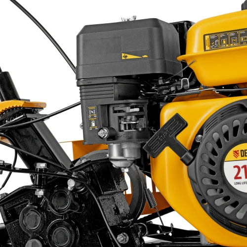 Мотоблок DPT-370S, 7 л.с., ремен.сцеп, фрез 3х4, ШОМ, передачи 3В/1Н Denzel по ценам производителя в Челябинске с доставкой по всей России