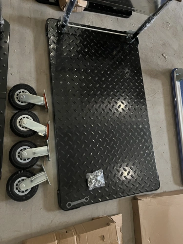 Тележка платформенная 950 кг TOR PH950 (1100х650) со складной ручкой (резиновые колеса 150 мм) по ценам производителя в Челябинске с доставкой по всей России