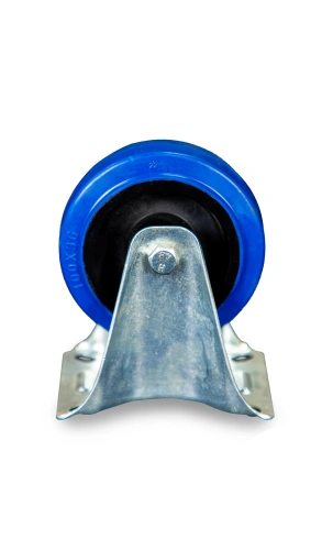 Колесо неповоротное из эластичной резины MW70 100 мм по ценам производителя в Челябинске с доставкой по всей России