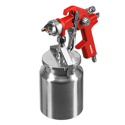 Краскораспылитель HVLP пневмат. с нижним бачком V= 1 л, сопло диаметром 1.4 мм Matrix по ценам производителя в Челябинске с доставкой по всей России