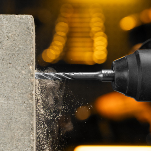 Бур по бетону, цельная крестовая пластина, 6x115 мм, SDS PLUS Denzel по ценам производителя в Челябинске с доставкой по всей России