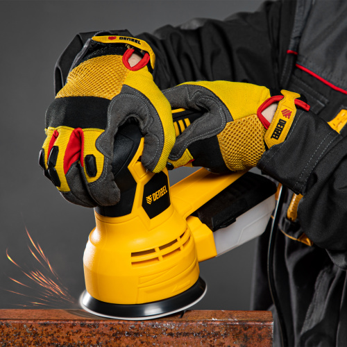 Машина шлифовальная эксцентриковая OS-125, 450 Вт, 6000-12000 об/мин Denzel по ценам производителя в Челябинске с доставкой по всей России