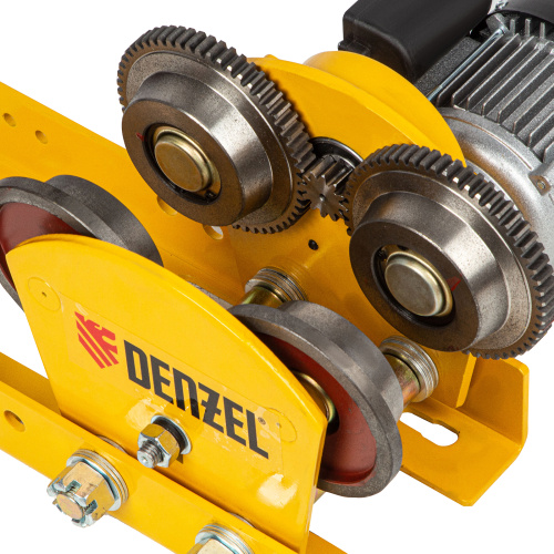 Каретка электрическая для тельфера Т-1000,1 т, 540 Вт Denzel по ценам производителя в Челябинске с доставкой по всей России