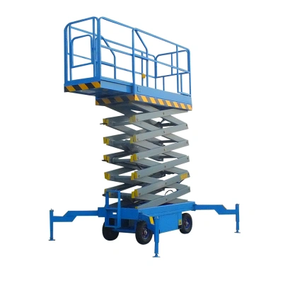 Подъемник ножничный самоходный 500 кг 6/8 м TOR SJY-0,5-6 DC аккумуляторный по ценам производителя в Челябинске с доставкой по всей России