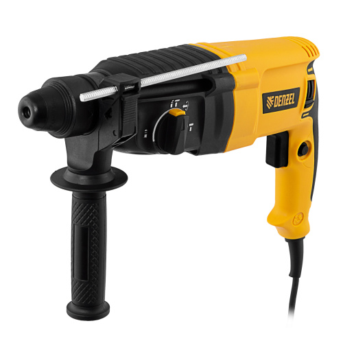 Перфоратор электрический RHH-800-26, SDS-plus, 800 Вт, 3 Дж, 3 плюс 1 реж. Denzel по ценам производителя в Челябинске с доставкой по всей России