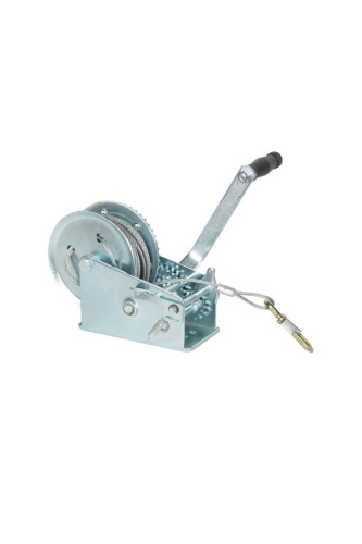 Лебедка ручная барабанная с тросом 1300кг  20м оцинкованная TOR FD по ценам производителя в Челябинске с доставкой по всей России