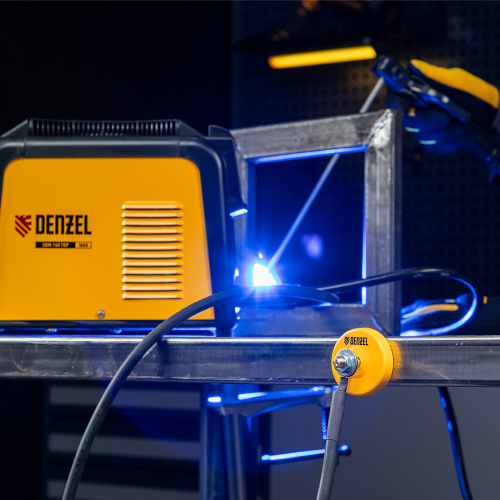 Клемма магнитная "масса" для сварочных работ Denzel по ценам производителя в Челябинске с доставкой по всей России