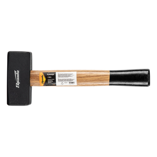 Кувалда, 1500 г, кованая головка, деревянная двухцветная рукоятка Sparta по ценам производителя в Челябинске с доставкой по всей России