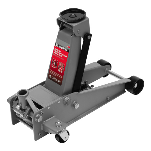 Домкрат гидравлический подкатной профессиональный, быстрый подъем, 3 т, 130-465 мм. Quick Matrix по ценам производителя в Челябинске с доставкой по всей России