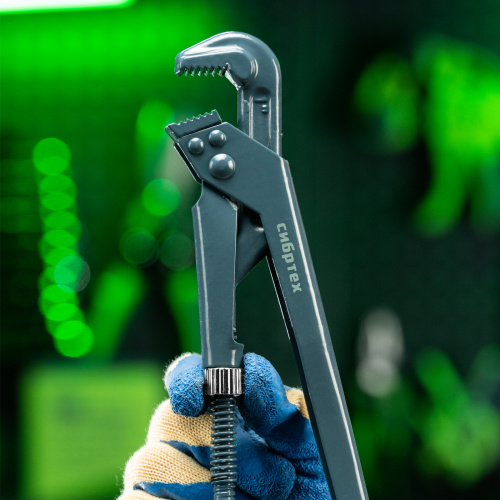 Ключ трубный рычажный КТР-1, 1", кованый, тип "L" Сибртех по ценам производителя в Челябинске с доставкой по всей России