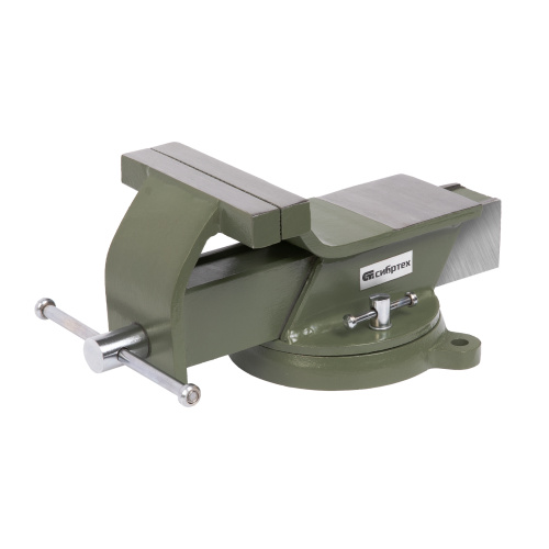 Тиски слесарные, 125 мм, стальные, поворотные Сибртех по ценам производителя в Челябинске с доставкой по всей России