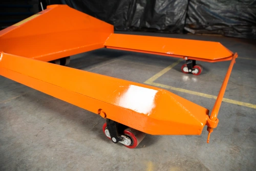 Тележка гидравлическая для рулонов 2500 кг 1150х1150 мм полиуретановые колеса TOR HZT по ценам производителя в Челябинске с доставкой по всей России