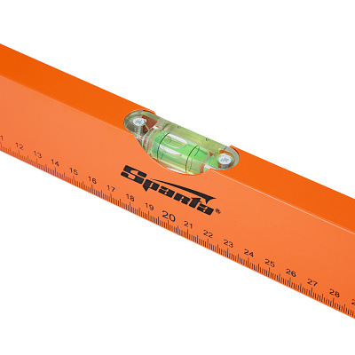 Уровень алюминиевый, 400 мм, 3 глазка, желтый, линейка Sparta по ценам производителя в Челябинске с доставкой по всей России