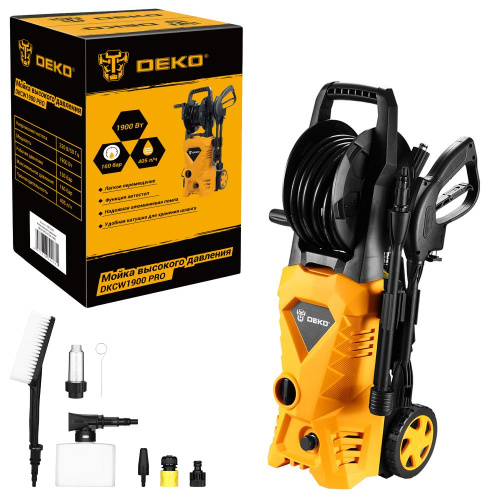 Мойка высокого давления DEKO DKCW1900 PRO купить в Москве с доставкой по всей России | ProtosMarket.ru