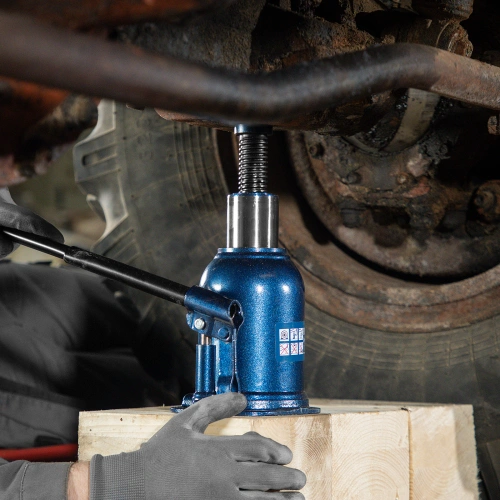 Домкрат гидравлический бутылочный телескопический, 10 т, подъем 180-430 мм Stels по ценам производителя в Челябинске с доставкой по всей России